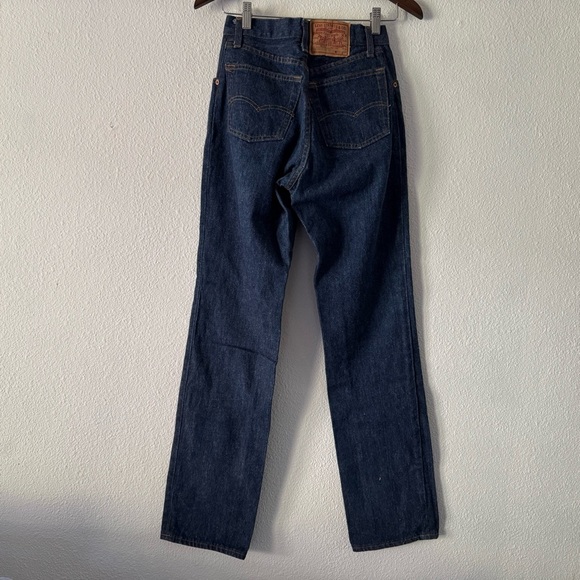 Levi's Vintage Original 501 Button Fly 80’s Rare Blue Jeans High Rise 29 Waist - Picture 15 of 16
